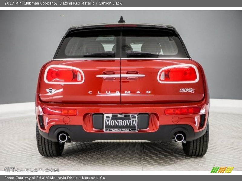 Blazing Red Metallic / Carbon Black 2017 Mini Clubman Cooper S