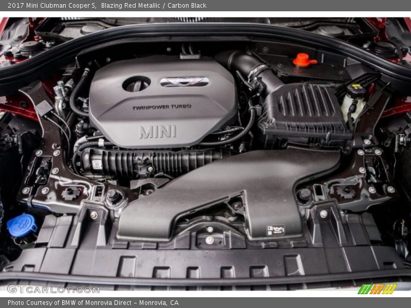 Blazing Red Metallic / Carbon Black 2017 Mini Clubman Cooper S
