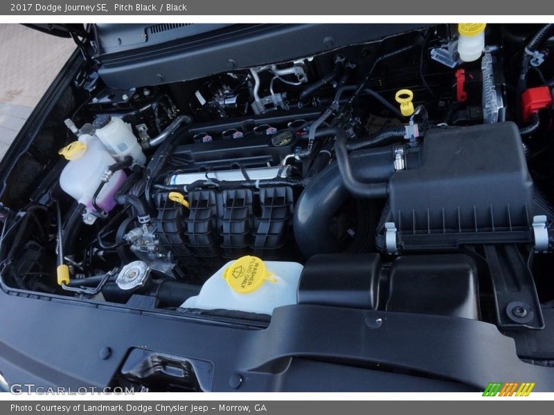 Pitch Black / Black 2017 Dodge Journey SE