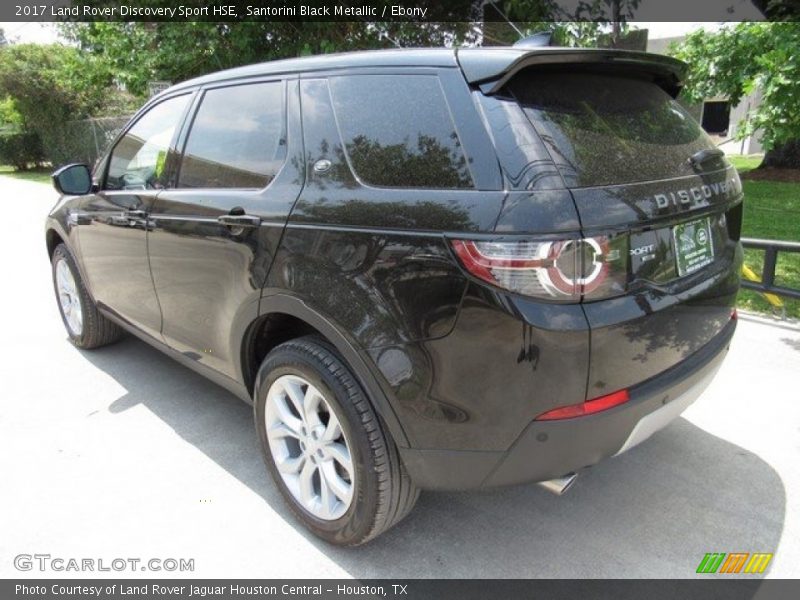 Santorini Black Metallic / Ebony 2017 Land Rover Discovery Sport HSE