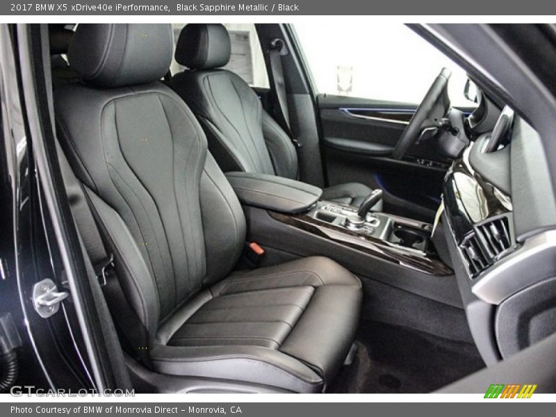 Black Sapphire Metallic / Black 2017 BMW X5 xDrive40e iPerformance