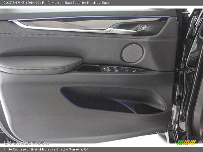 Black Sapphire Metallic / Black 2017 BMW X5 xDrive40e iPerformance