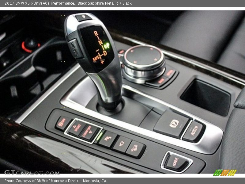 Black Sapphire Metallic / Black 2017 BMW X5 xDrive40e iPerformance