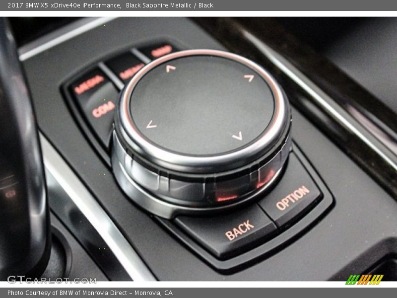 Black Sapphire Metallic / Black 2017 BMW X5 xDrive40e iPerformance