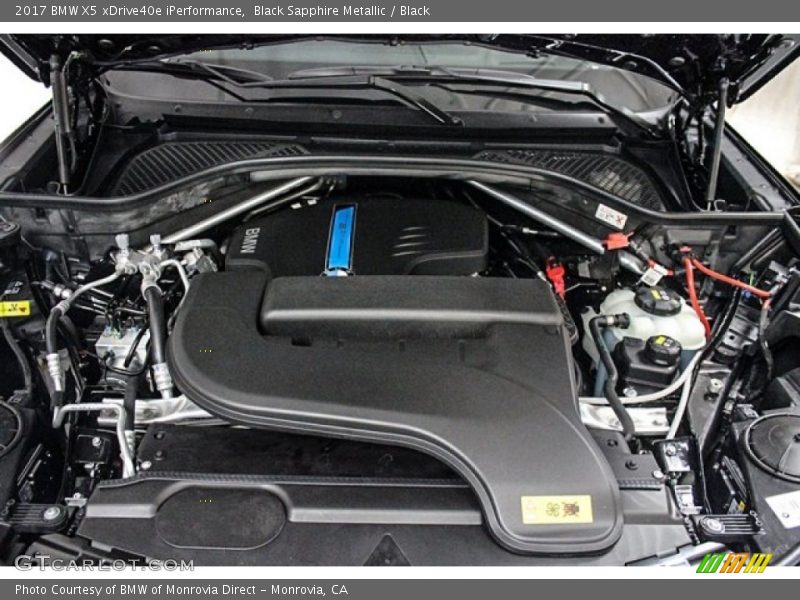 Black Sapphire Metallic / Black 2017 BMW X5 xDrive40e iPerformance