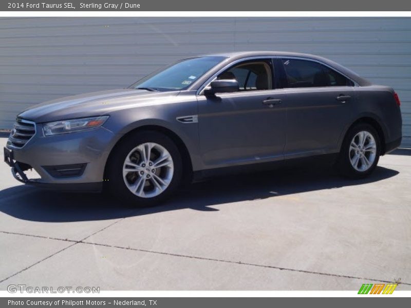 Sterling Gray / Dune 2014 Ford Taurus SEL