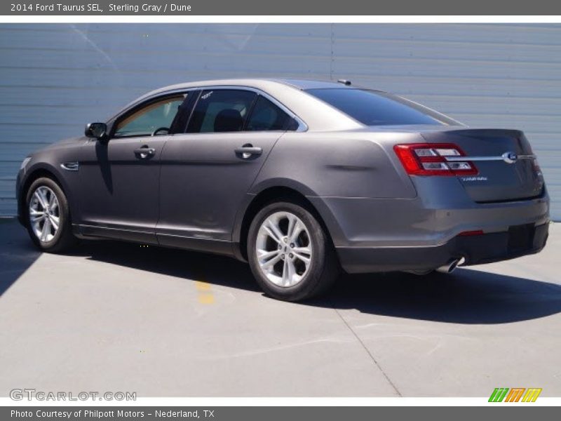 Sterling Gray / Dune 2014 Ford Taurus SEL