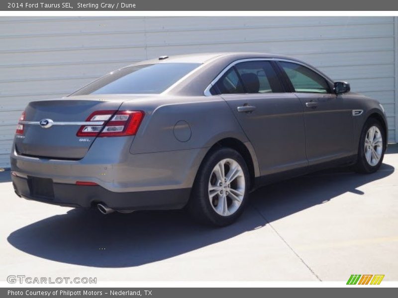 Sterling Gray / Dune 2014 Ford Taurus SEL