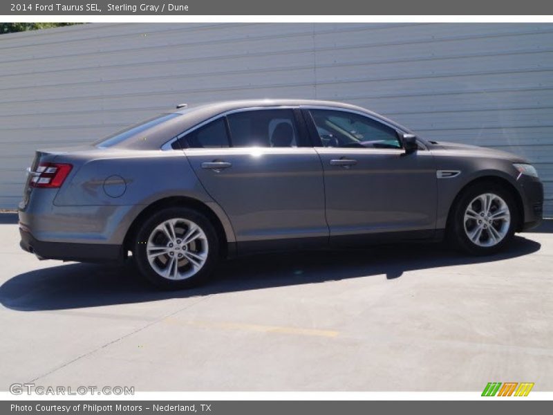 Sterling Gray / Dune 2014 Ford Taurus SEL