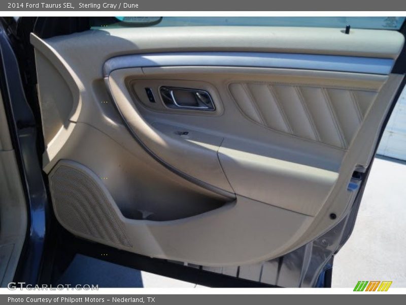 Sterling Gray / Dune 2014 Ford Taurus SEL