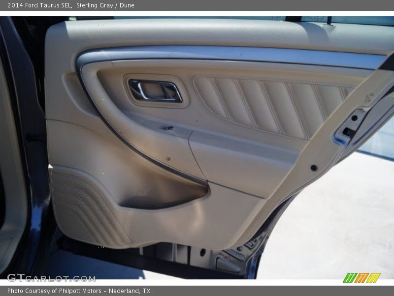 Sterling Gray / Dune 2014 Ford Taurus SEL
