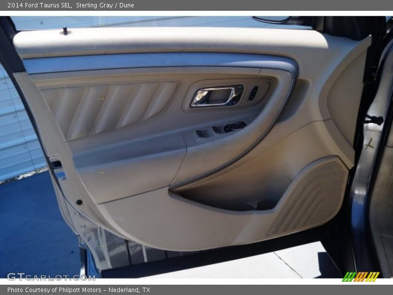 Sterling Gray / Dune 2014 Ford Taurus SEL