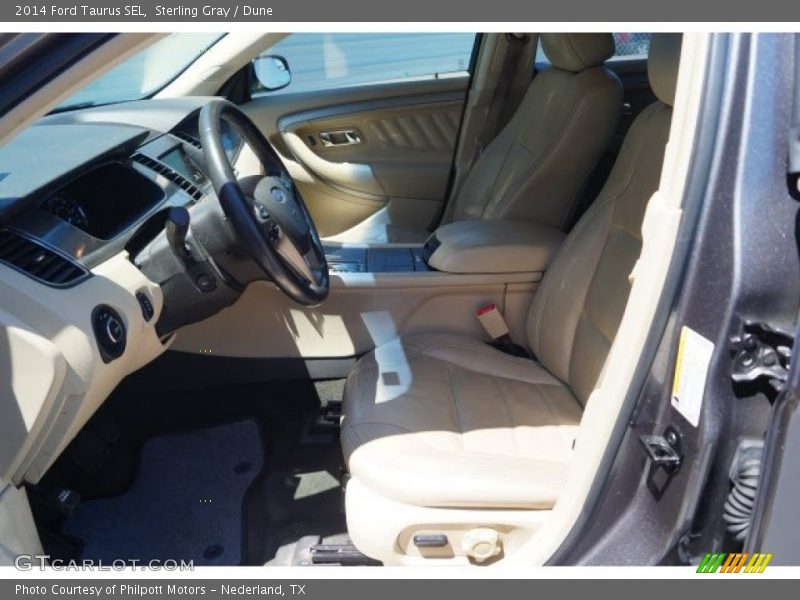 Sterling Gray / Dune 2014 Ford Taurus SEL