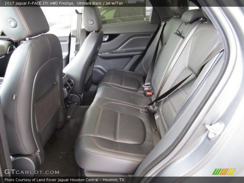 Ultimate Black / Jet w/Tan 2017 Jaguar F-PACE 35t AWD Prestige