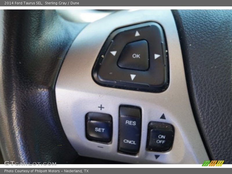 Sterling Gray / Dune 2014 Ford Taurus SEL