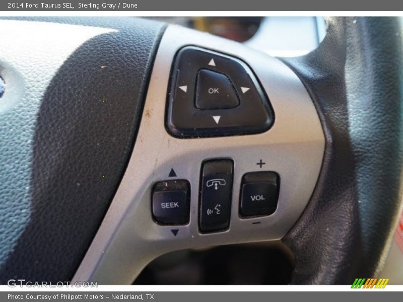 Sterling Gray / Dune 2014 Ford Taurus SEL