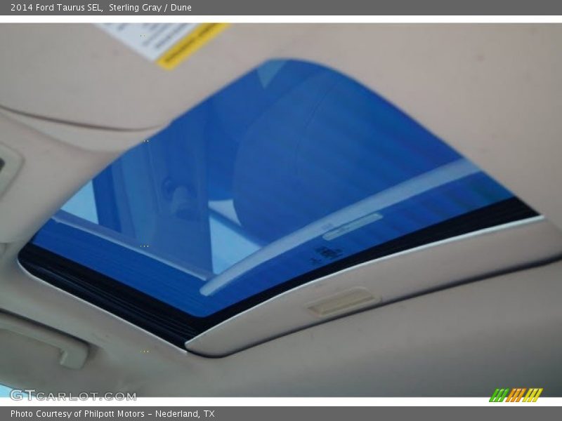 Sterling Gray / Dune 2014 Ford Taurus SEL