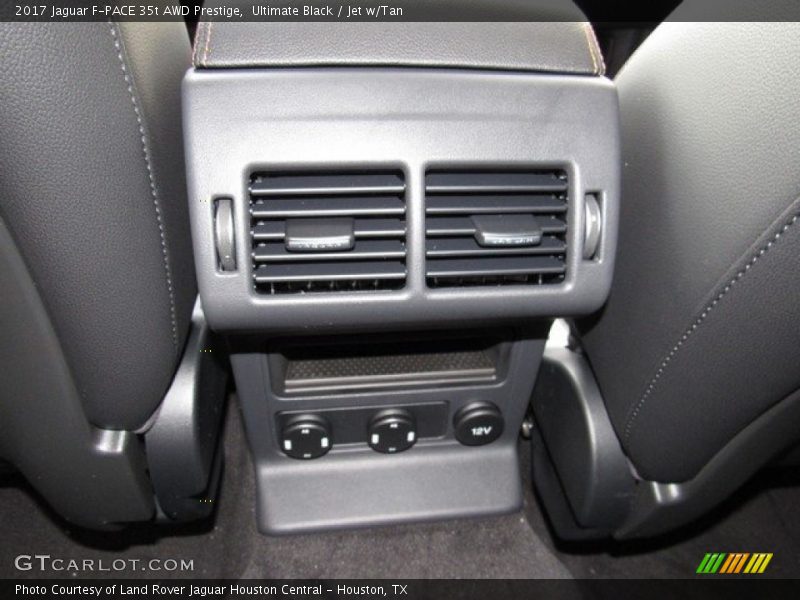Ultimate Black / Jet w/Tan 2017 Jaguar F-PACE 35t AWD Prestige