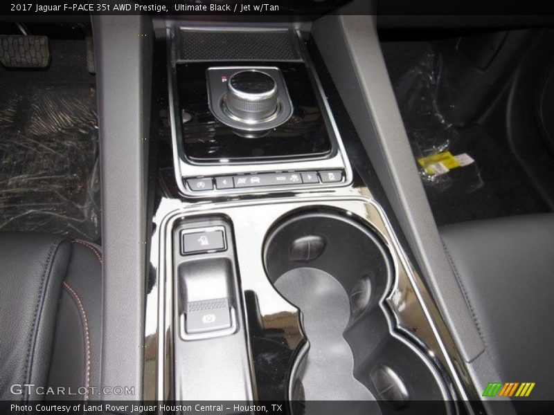 Ultimate Black / Jet w/Tan 2017 Jaguar F-PACE 35t AWD Prestige