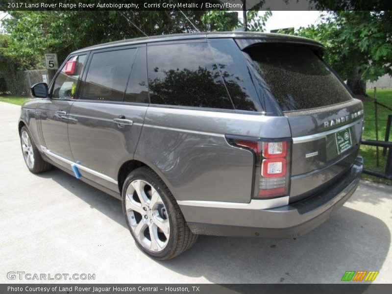 Corris Grey Metallic / Ebony/Ebony 2017 Land Rover Range Rover Autobiography