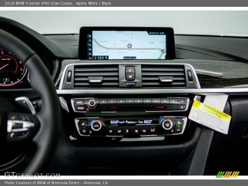 Controls of 2018 4 Series 440i Gran Coupe