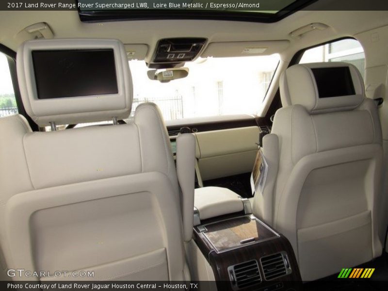 Loire Blue Metallic / Espresso/Almond 2017 Land Rover Range Rover Supercharged LWB