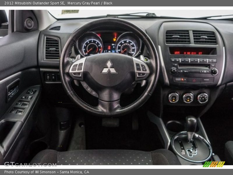 Mercury Gray Pearl / Black 2012 Mitsubishi Outlander Sport SE