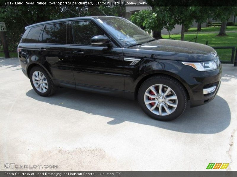 Santorini Black / Ebony/Ebony 2017 Land Rover Range Rover Sport Supercharged