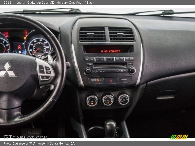 Mercury Gray Pearl / Black 2012 Mitsubishi Outlander Sport SE