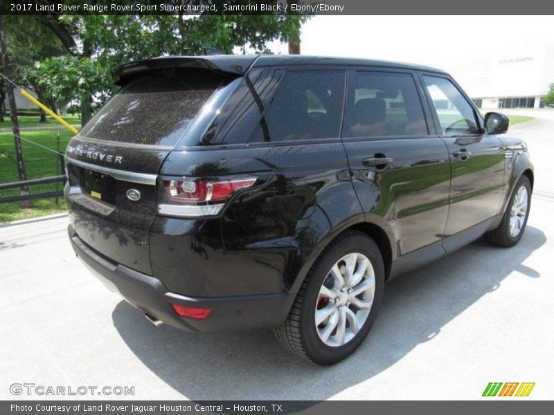 Santorini Black / Ebony/Ebony 2017 Land Rover Range Rover Sport Supercharged