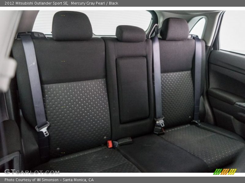 Mercury Gray Pearl / Black 2012 Mitsubishi Outlander Sport SE