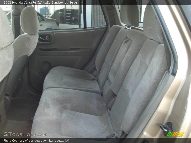 Sandstone / Beige 2002 Hyundai Santa Fe GLS AWD