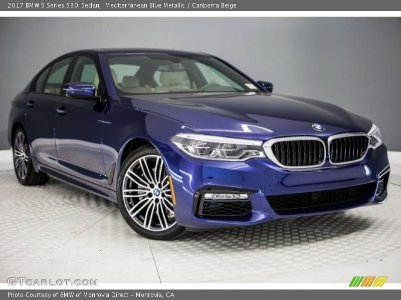 Front 3/4 View of 2017 5 Series 530i Sedan