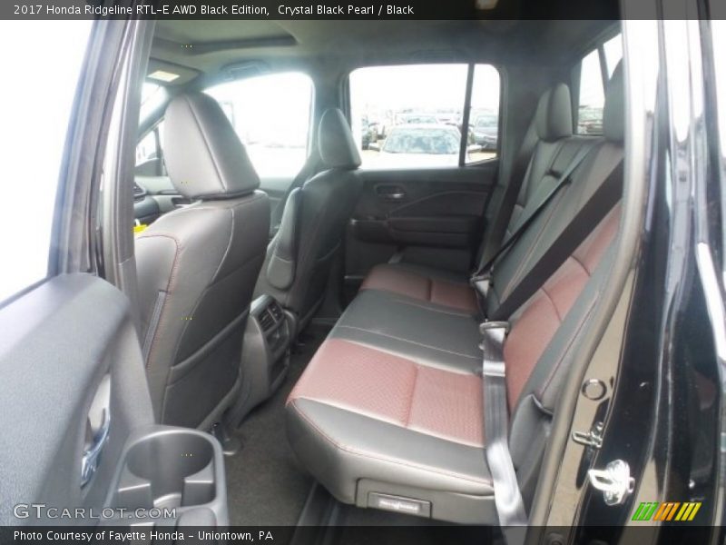 Crystal Black Pearl / Black 2017 Honda Ridgeline RTL-E AWD Black Edition