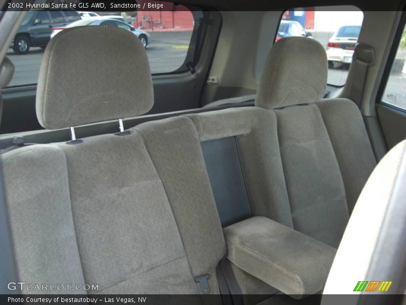 Sandstone / Beige 2002 Hyundai Santa Fe GLS AWD