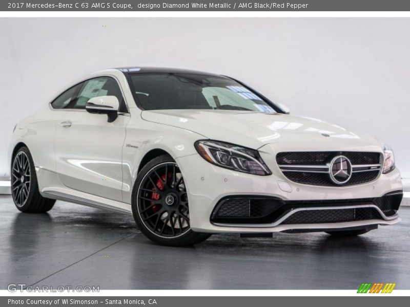 Front 3/4 View of 2017 C 63 AMG S Coupe