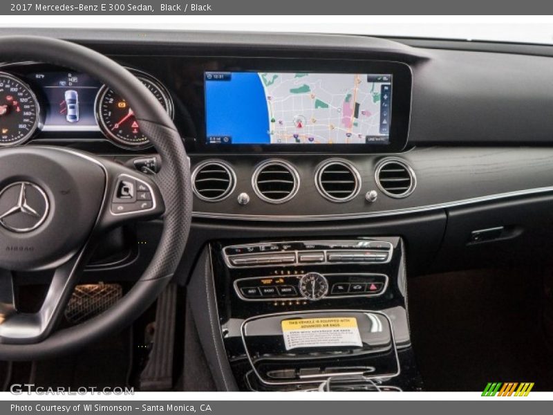 Black / Black 2017 Mercedes-Benz E 300 Sedan