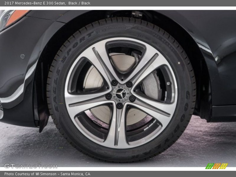Black / Black 2017 Mercedes-Benz E 300 Sedan