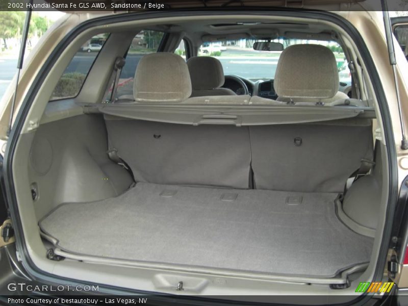 Sandstone / Beige 2002 Hyundai Santa Fe GLS AWD