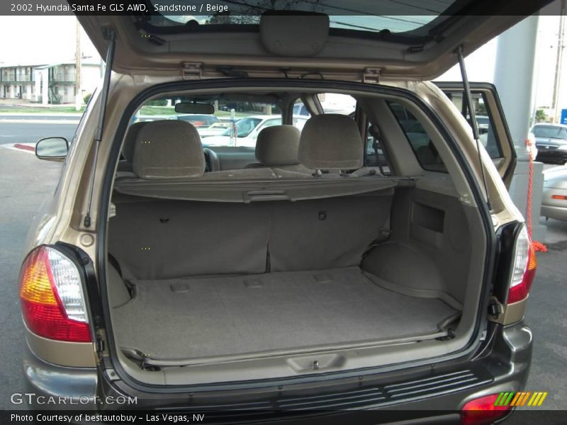 Sandstone / Beige 2002 Hyundai Santa Fe GLS AWD