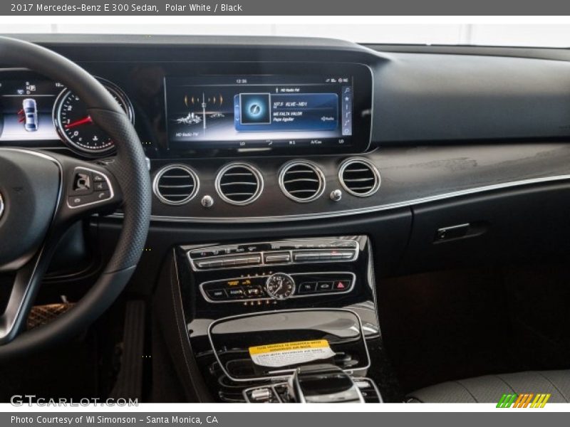 Polar White / Black 2017 Mercedes-Benz E 300 Sedan
