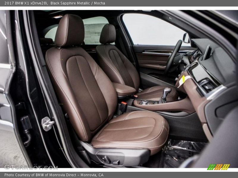 Black Sapphire Metallic / Mocha 2017 BMW X1 xDrive28i