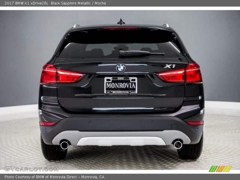 Black Sapphire Metallic / Mocha 2017 BMW X1 xDrive28i