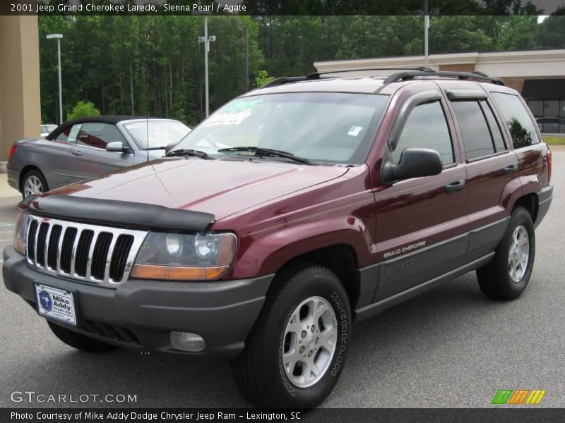 Sienna Pearl / Agate 2001 Jeep Grand Cherokee Laredo