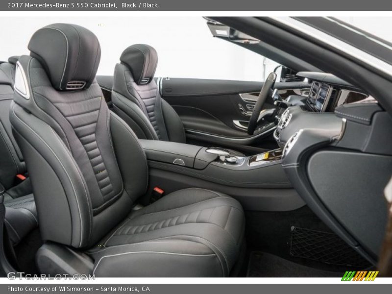 2017 S 550 Cabriolet Black Interior