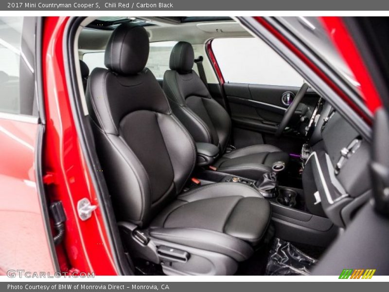 Chili Red / Carbon Black 2017 Mini Countryman Cooper S