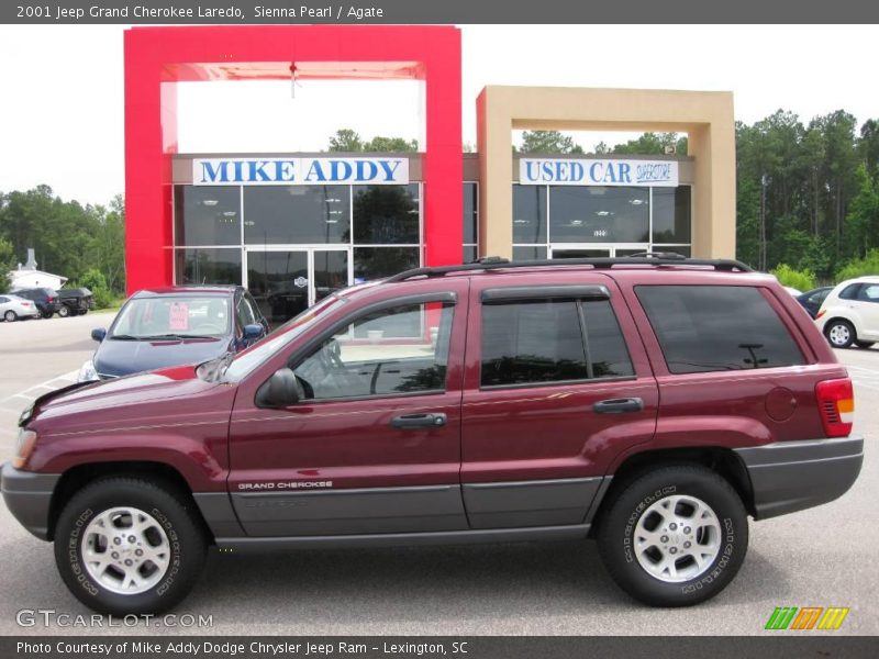 Sienna Pearl / Agate 2001 Jeep Grand Cherokee Laredo
