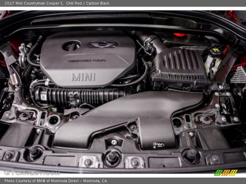 Chili Red / Carbon Black 2017 Mini Countryman Cooper S