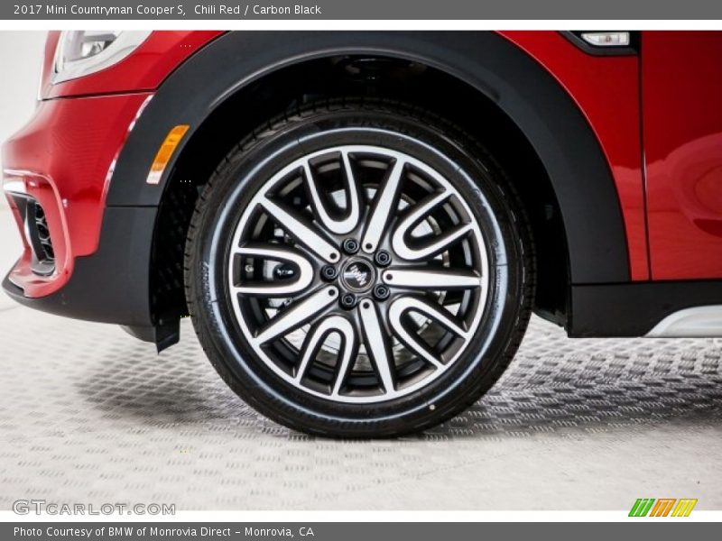 Chili Red / Carbon Black 2017 Mini Countryman Cooper S