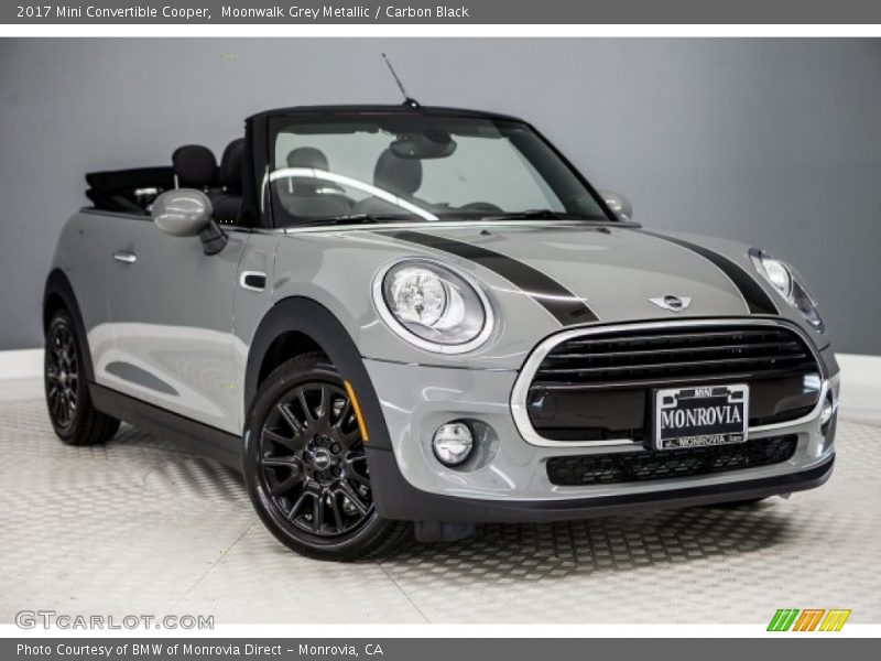Moonwalk Grey Metallic / Carbon Black 2017 Mini Convertible Cooper